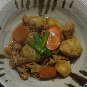 お弁当にも♪里芋と豚肉のこってり炒め煮